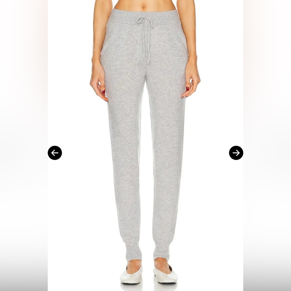 Loulou Studio Maddalena Cashmere sweatpants NWT, size M - Picture 2 of 10